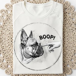 French Bulldog PNG File | T-shirt Sublimation Design | Dog Lover Digital Download | Printable Frenchie Art