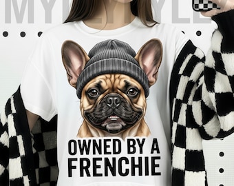 Koszulka retro Frenchie Mom PNG Frenchie Dad Sublimacja T Shirt French Bulldog Puppy Dog Owner