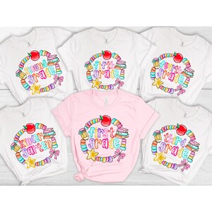 Beaded Bracelet Grade Shirt, Colorful Back to School Tee, First Day Classroom T-shirt, Fun Kid Gift Shirt, Teacher Approved Style