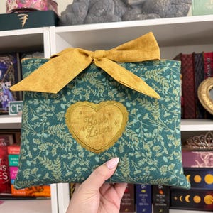 カスタム - 読書好き - 刺繍入りブックスリーブ 画像 4