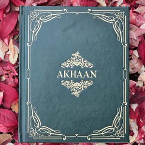 Akhaan: Punjabi Proverbs Coffee Table Book, engelsk översättning, läderliknande omslag