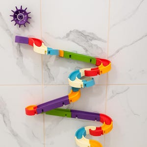 Duck Bath Slide Toy – Quirky Wall Track for Splashy Fun!