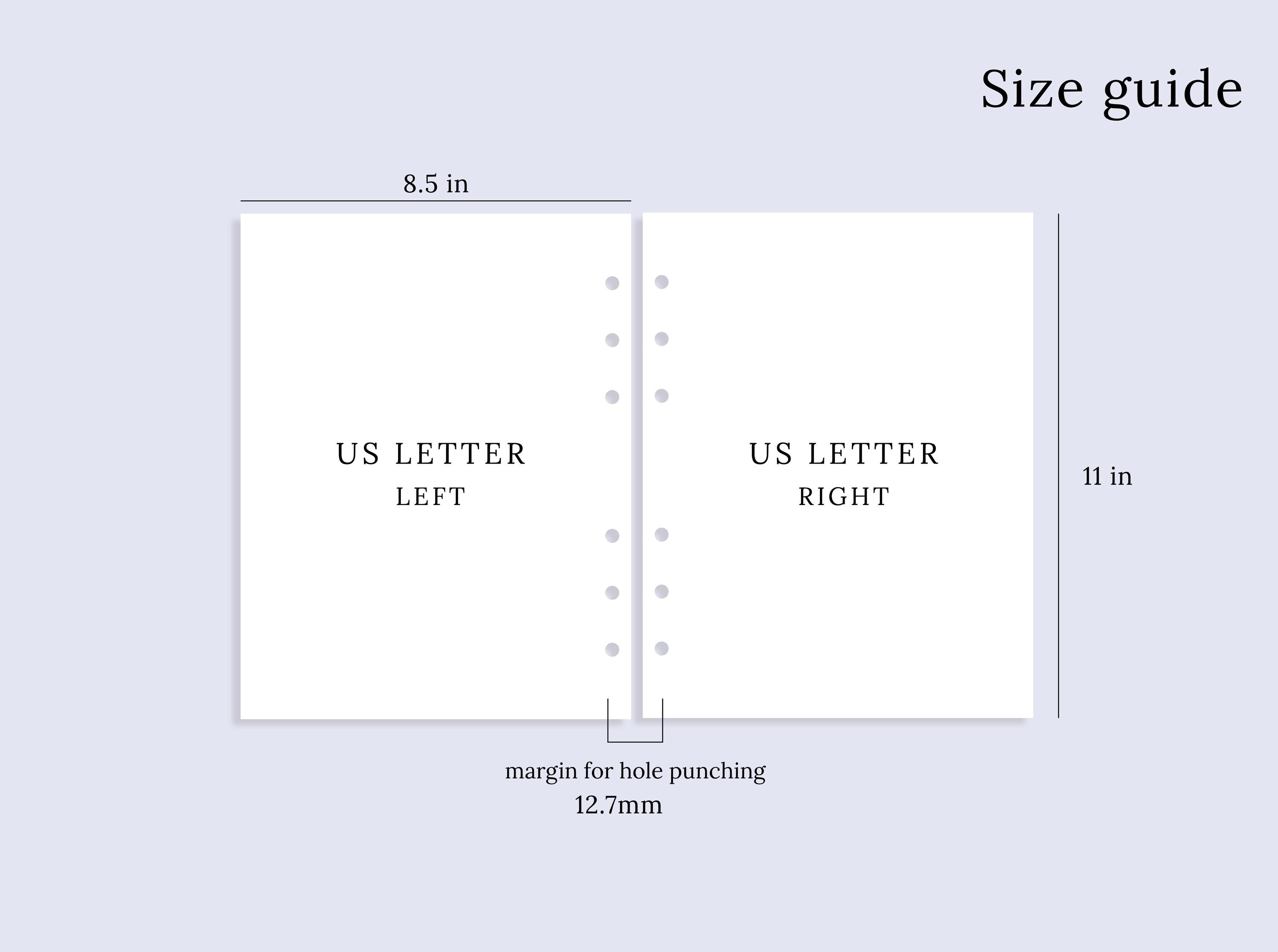 Habit Tracker Printable | A4 US Letter Minimalist Daily Habit Planner ...