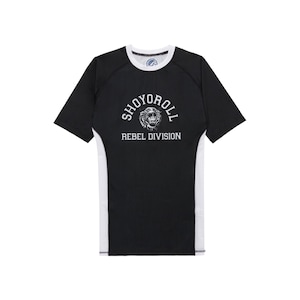 Shoyoroll Heritage Competitor BJJ SS Rashguard Shorts No-Gi Jiujitsu Rash Guard Fight Shorts BJj MMA Training Gear for Grappling and Rolling