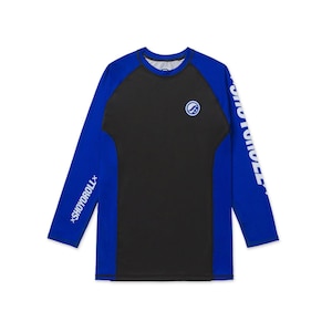Shoyoroll Azure Competitor New BJJ LS Rashguard Short No-Gi Jiujitsu Rash Guard Fight Shorts BJj MMA Training Gear for Grappling and Rolling