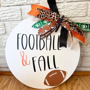 Football Door Hanger/Wreath
