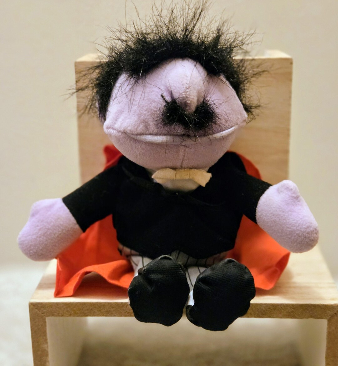 Vintage 1997 Sesame Street Amazing Mumford Plush - Tyco Magician Muppet ...