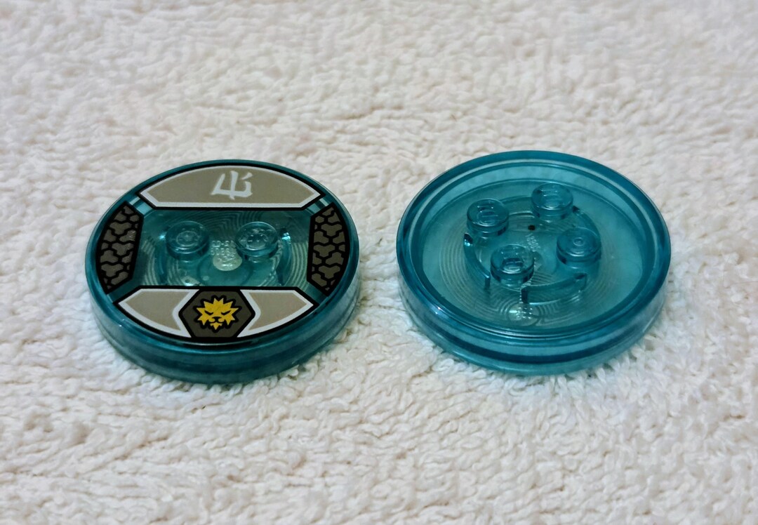Lego Dimensions Zane Ninjago Toy Tag Base Disc + BONUS Disc - Etsy