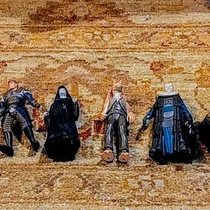 8 Piece Star Wars Figure Lot 1995-1999 Plus A Funko Pop 2015