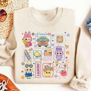 Retro School Doll Png, Cartoon Doll Grade Png, Back To School Png, Monster Doll Toy Teacher Png, Cartoon Kids School Shirt