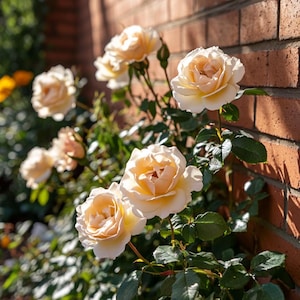 Rose Champagne Samen - Elegante, zarte Pfirsichrose für romantische Gärten & Schnittblumen