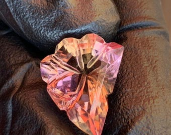 Bicolor Ametrine Gemstone | 9.00 Carat Fancy Cut from Bolivia/Brazil