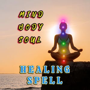 Powerful Healing Spell, Spiritual Healing, Emotional Wellness, Restore Energy & Vitality, Health Ritual, Clear Negative Energies, Same Day