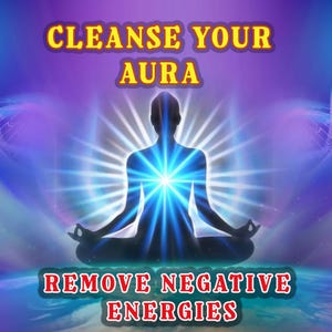 Strong Aura Cleansing Spell, Remove Bad Energy, Energy Cleanse, Clear Negativity, Spiritual Cleanse, Energy Healing, Remove All Blockages
