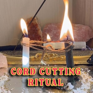 Cord Cutting Spell, Get Over Your Ex & Release Attachments, Reclaim Your Energy, Let Go of the Past, Cleanse Bad Energy, Same Day