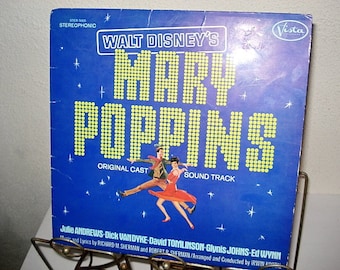 Mary Poppins Vinyl Soundtrack, 1973 Vista Records
