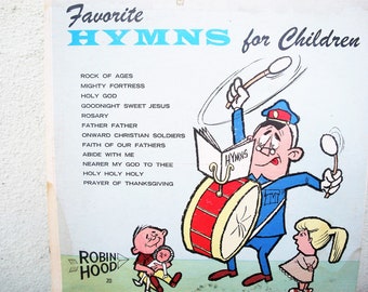 Schallplatte „Hymns for All Children“ 1962 Vinyl LP, Gothic Band, Gothic Band