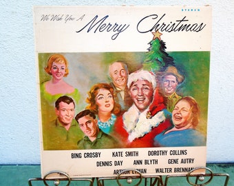 Bing Crosby, Vinyl Record, Join Bing & Sing, Along Record, Christmas Record, Vintage Record 1960 Music