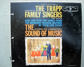 Autographed Sound Of Music Vinyl Record, 1960 Broadway Soundtrack, Von Trapp Singers
