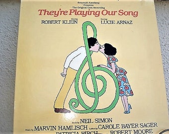 They're Playing Our Song Vinyl, Lucie Arnaz, enregistrement LP du casting de Broadway, 1979