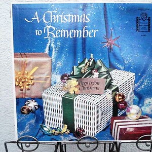 A Christmas To Remember, Christmas Music, Holiday Vinyl, Christmas Hop, Merry Christmas, Christmas Carols, Xmas Music, Christmas Album, LP