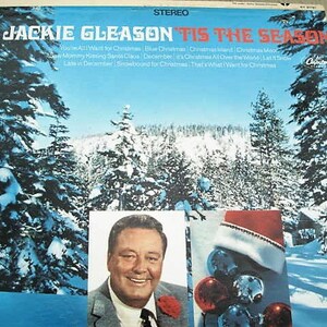 Jackie Gleason Tis the Season Vinyl Record 1967 Vinyl Record, Christmas Album Xmas Music, Blue Christmas, Christmas Vinyl, Christmas Music image 1