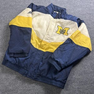 University of Michigan Wolverines Starter Jacket - Etsy