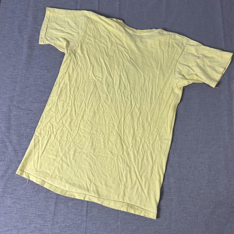 Vintage Gatornationals Shirt Mens Small Yellow NHRA Drag Racing Gainesville 70s image 4