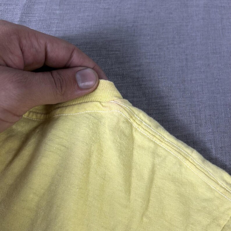 Vintage Gatornationals Shirt Mens Small Yellow NHRA Drag Racing Gainesville 70s image 6