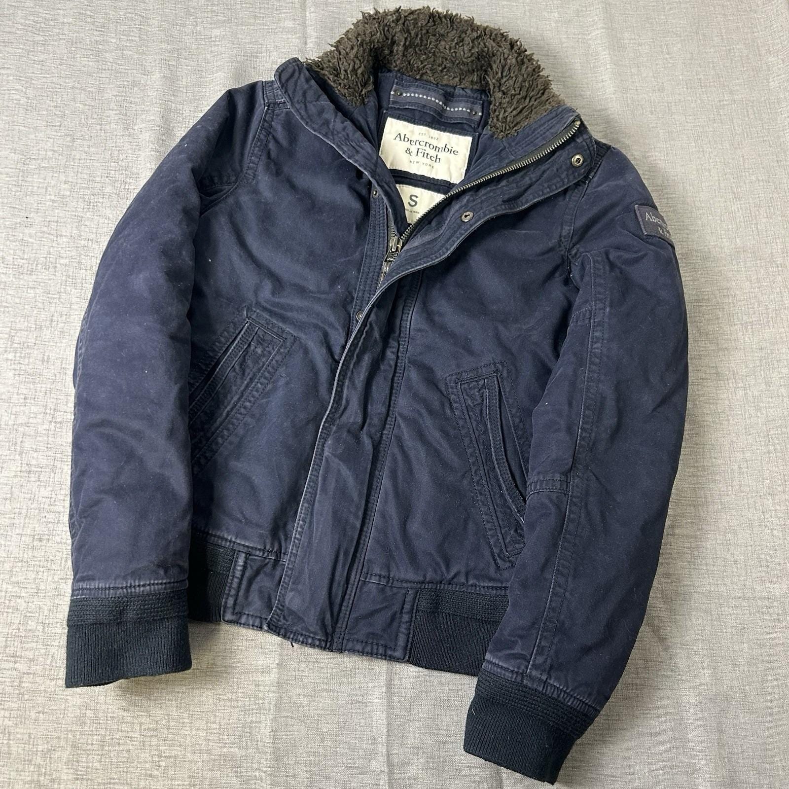 Abercrombie & Fitch Military M65 Field Jacket Coat Men's Small