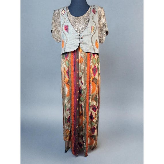 chinese dress ladies Carole Little Dress  East Village Vintage Collective