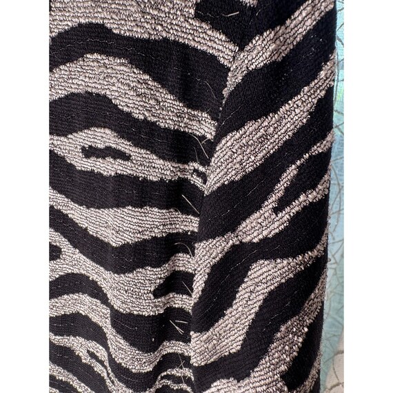 Vintage 80s Vue Point by Jordan Zebra Print Jacke… - image 7