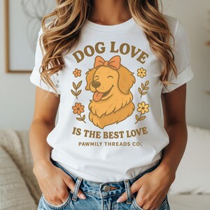 Hundeliebhaber Unisex T-Shirt, süßes Hund-T-Shirt, Geschenk für Tierbesitzer, Tierliebhaber-Kleidung, Geburtstagsgeschenk, Freizeitkleidung