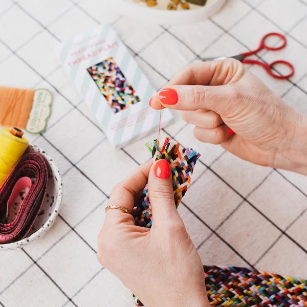 Thread Plait for Mending