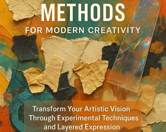 Kolaż i techniki mieszane – ebook – Eksperymentalne techniki artystyczne (wersja cyfrowa do pobrania)