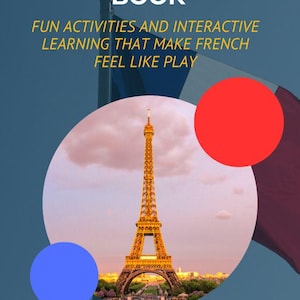 French Activity Book for Kids – Beginner Learning (Digital Download)