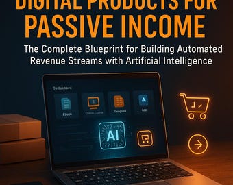 Progetto di prodotto digitale AI: Guida al reddito passivo (eBook)