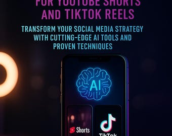 AI Content Creation Guide for YouTube Shorts & TikTok Reels (eBook)