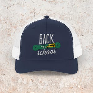 Vintage Style Trucker Cap: Adjustable Snapback Baseball Hat