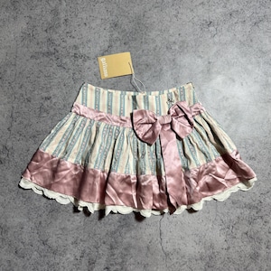 John Galliano Rock Silk Mini Skirt