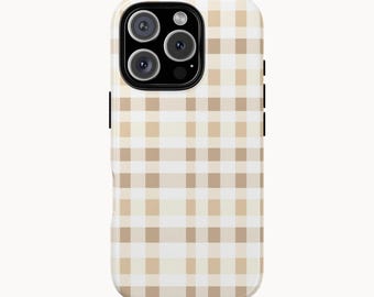 Checkert Phone Case with Monogram, iPhone 17 16 15 14 13 Pro Plus Air, Samsung Galaxy S26 S25 S24 S23 Plus Ultra, MagSafe Phone Case Option