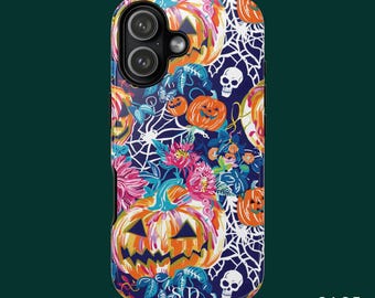 Halloween Pumpkin Phone Case, iPhone 17 Case, iPhone 16 Case,iPhone 14 pro Case,Samsung S26 Ultra,Samsung S24 Case,MagSafe Phone Case Option