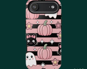 Cute Spooky Phone Case, iPhone 17 Case, iPhone 16 Case, iPhone 14 pro Case, Samsung S26 Ultra, Samsung S24 Case, MagSafe Phone Case Option