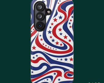 Patriotic Phone Cases, American Flag Design, iPhone 17 Case, iPhone 16 Case, Samsung S26 Ultra, Samsung S24 Case, MagSafe Phone Case Option