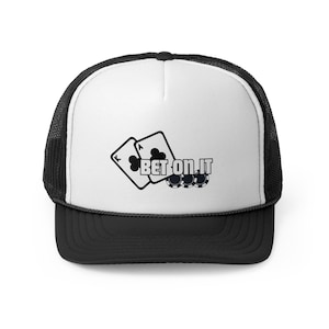Poker Bet Gambling Cap