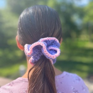 Customizable Crochet Scrunchie | Handmade | Hair Accessories | Party Favor | Gift