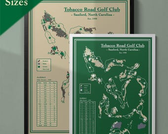 tobacco road golf course map Tobacco Road Golf Course Map