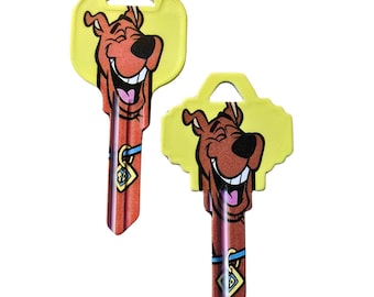 Warner Bros' Scooby-Doo uncut House Key blank or cut by code