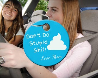 Custom Key Tags Round Personalized Label key ring tag