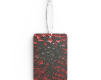Albanian Flag Car Air Freshener: National Pride Vehicle Accessory
